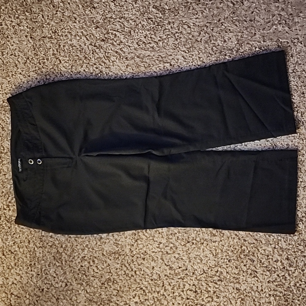 Lane Bryant pinstriped dress slacks. Size 18 Petite, Black/white - Picture 1 of 6